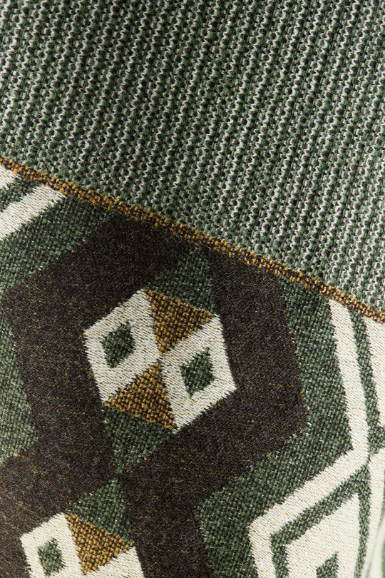 Verona Mint 100% New Zealand Wool Throw Blanket